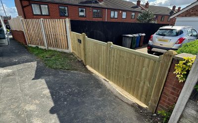 Double Driveway Gates & Fencing, Barnsley