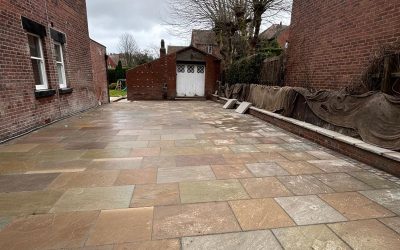 Indian Sandstone Driveway, Barnsley